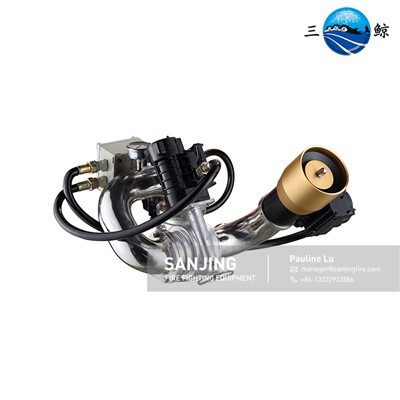 Monitor de foc de canó d'aigua muntat en vehicle a prova d'explosions amb control remot amb joystick